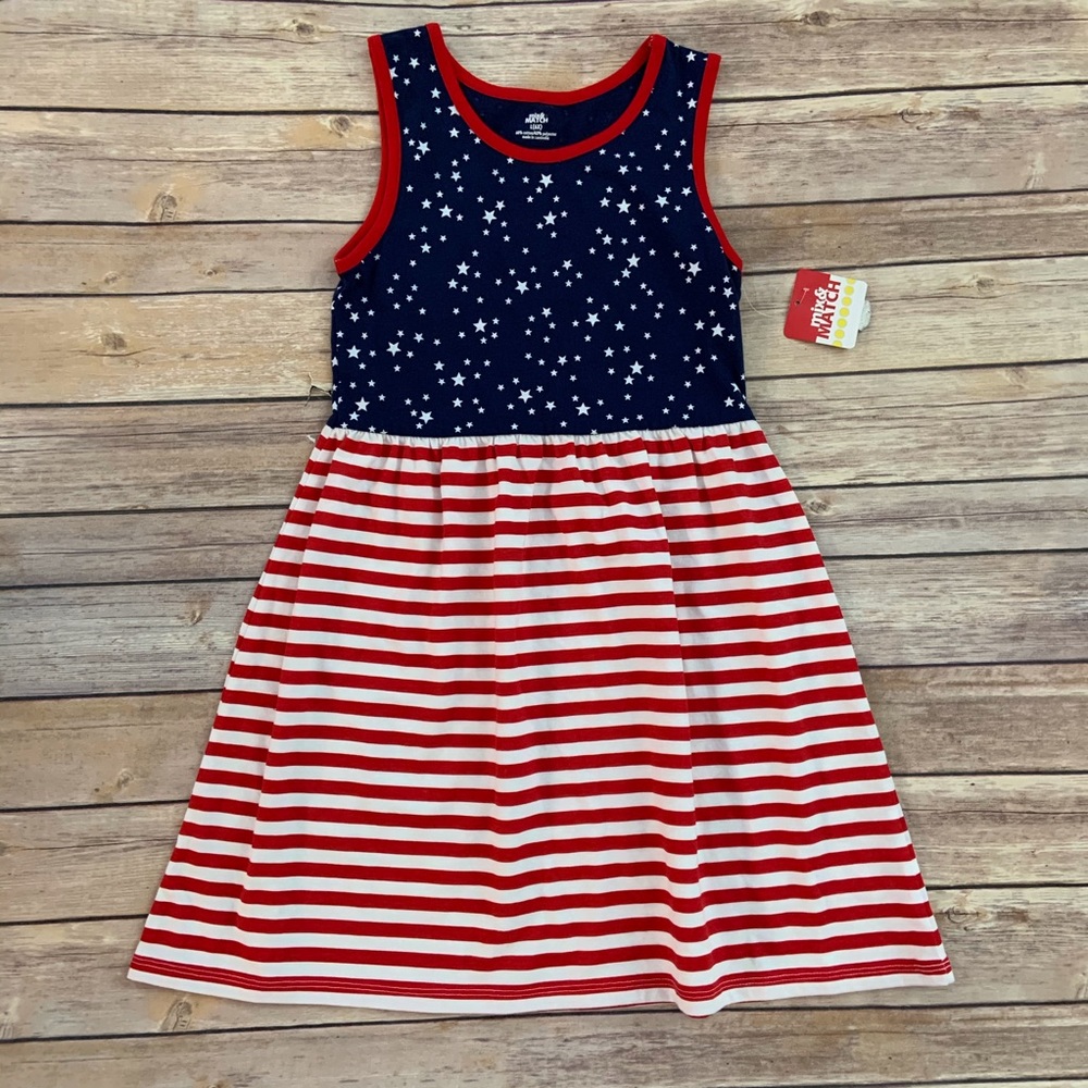 NWT Mix & Match Patriotic Dress